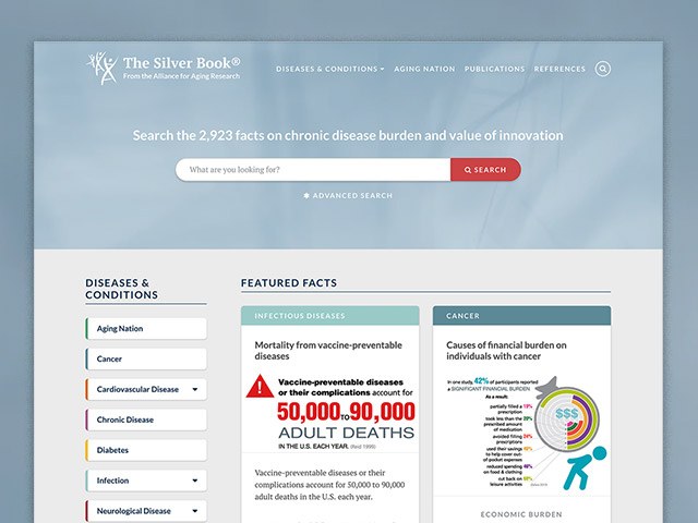 Silverbook website screenshot